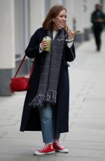TANYA BURR Leaves Joe and the Juice in London 02/14/2018