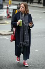 TANYA BURR Leaves Joe and the Juice in London 02/14/2018