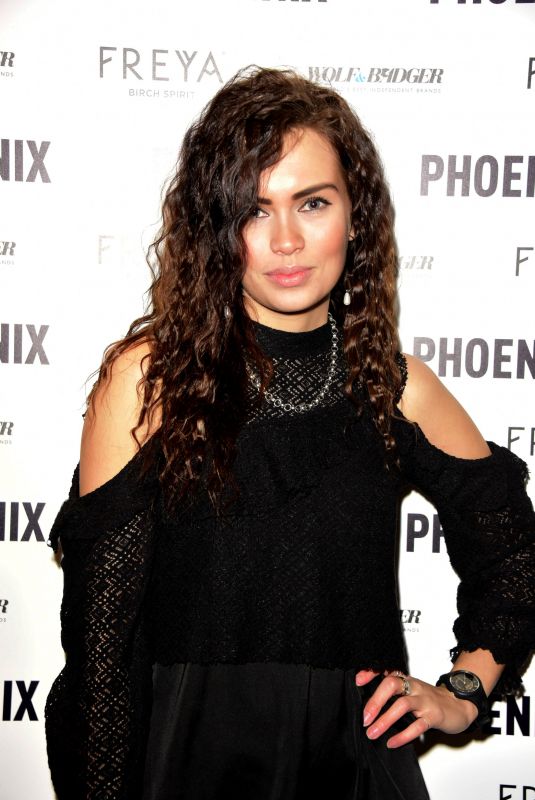 TARA KARI at A Celebration of Independence Party at London Fashion Week 02/15/2018