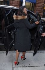 TATYANA ALI Arrives at Build Series in New York 02/08/2018