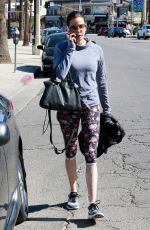 TERI HATCHER Leaves a Gym in Studio City 02/25/2018