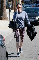 TERI HATCHER Leaves a Gym in Studio City 02/25/2018