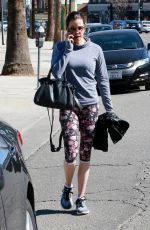 TERI HATCHER Leaves a Gym in Studio City 02/25/2018