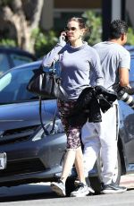 TERI HATCHER Leaves a Gym in Studio City 02/25/2018