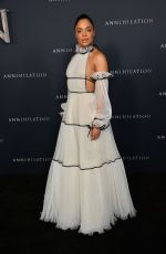TESSA THOMPSON at Annihilation Premiere in Los Angeles 02/13/2018