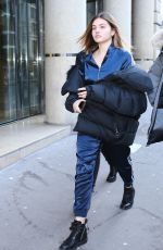 THYLANE BLONDEAU Leaves Royal Monceau Hotel in Paris 02/27/2018