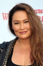 TIA CARRERE at Peter Rabbit Premiere in Los Angeles 02/03/2018