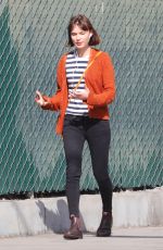 TILDA COBHAM-HERVEY Out and About in Hollywood 02/15/2018