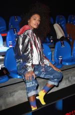 TINA KUNAKEY at Tommy Hilfiger Fashion Show in Milan 02/25/2018