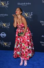 TRACEE ELLIS ROSS at A Wrinkle in Time Premiere in Los Angeles 02/26/2018