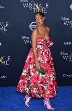 TRACEE ELLIS ROSS at A Wrinkle in Time Premiere in Los Angeles 02/26/2018