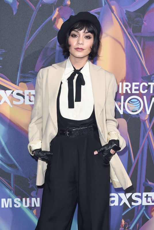 VANESSA HUDGENS at Direct TV Now Super Saturday Night in Minneapolis 02/03/2018