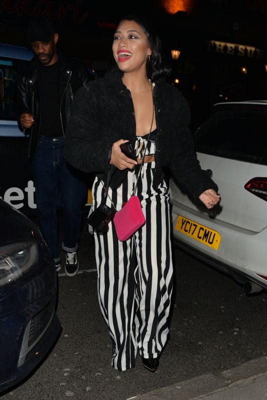 VANESSA WHITE at Bunga Bunga Club in London 02/23/2018