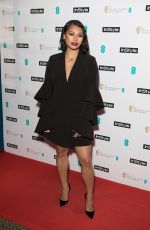 VANESSA WHITE at Instyle EE Rising Star Baftas Pre-party in London 02/06/2018
