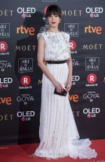 VERONICA SANCHEZ at 32nd Goya Awards in Madrid 02/03/2018