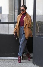 VICTORIA BECKHAM Heading to Her Fashion Show Rehearsals in New York 02/08/2018