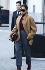 VICTORIA BECKHAM Heading to Her Fashion Show Rehearsals in New York 02/08/2018