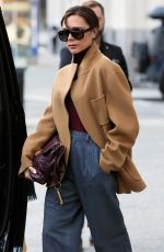 VICTORIA BECKHAM Heading to Her Fashion Show Rehearsals in New York 02/08/2018