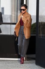 VICTORIA BECKHAM Heading to Her Fashion Show Rehearsals in New York 02/08/2018