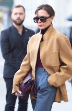 VICTORIA BECKHAM Heading to Her Fashion Show Rehearsals in New York 02/08/2018