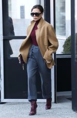 VICTORIA BECKHAM Heading to Her Fashion Show Rehearsals in New York 02/08/2018