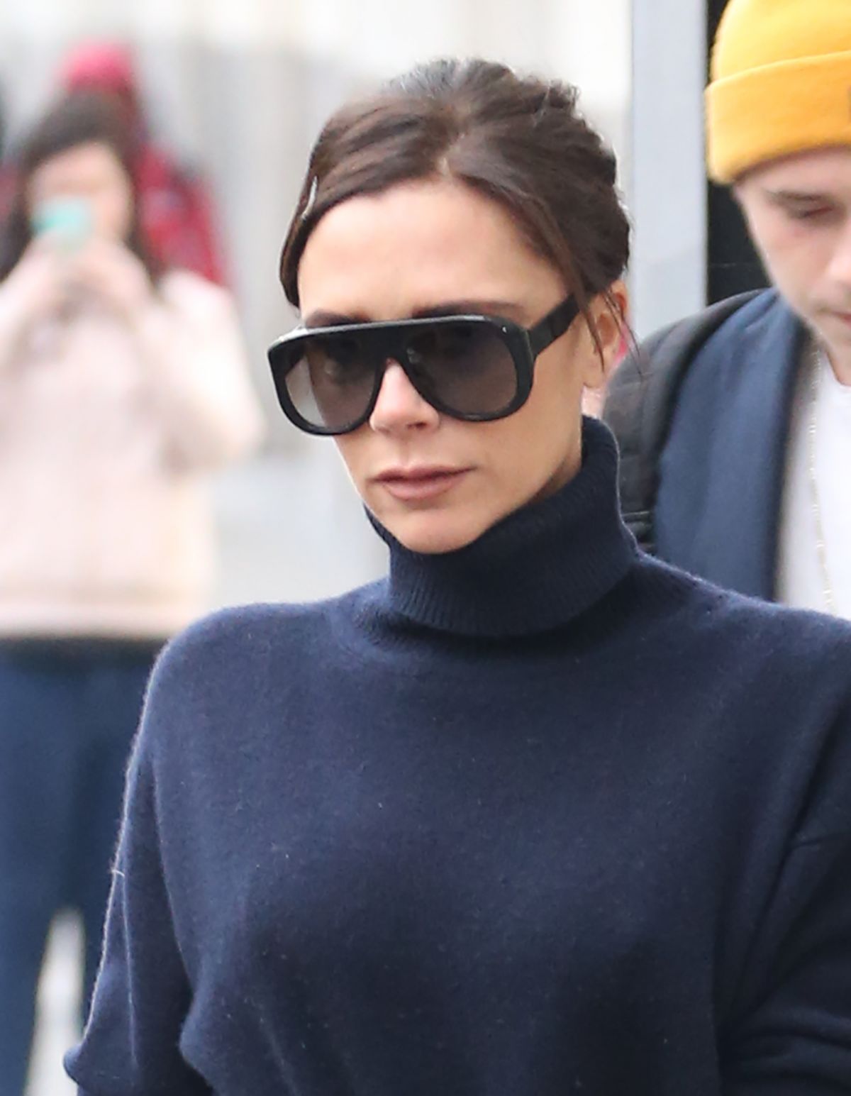 VICTORIA BECKHAM in Jeans Out in New York 02/09/2018 – HawtCelebs