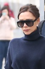 VICTORIA BECKHAM in Jeans Out in New York 02/09/2018