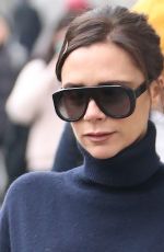 VICTORIA BECKHAM in Jeans Out in New York 02/09/2018