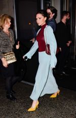 VICTORIA BECKHAM Leaves Her Hotel in New York 20/11/2018