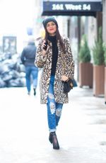VICTORIA JUSTICE Out and About in New York 02/11/2018