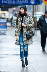 VICTORIA JUSTICE Out and About in New York 02/11/2018