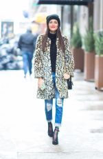 VICTORIA JUSTICE Out and About in New York 02/11/2018