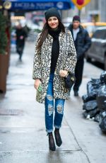 VICTORIA JUSTICE Out and About in New York 02/11/2018