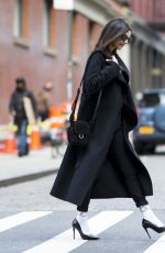 VICTORIA JUSTICE Out and About in New York 02/12/2018
