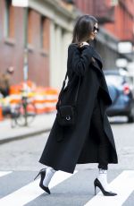 VICTORIA JUSTICE Out and About in New York 02/12/2018