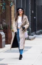 VICTORIA JUSTICE Out at New York Fashion Week 02/09/2018
