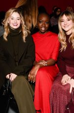 VIRGINIA GARDNER at Salvatore Ferragamo Show at Milan Fashion Week 02/24/2018