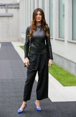 VIRGINIA RAFFAELE at Emporio Armani Fashion Show at MFW in Milan 02/25/2018