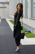 VIRGINIA RAFFAELE at Emporio Armani Fashion Show at MFW in Milan 02/25/2018
