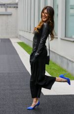 VIRGINIA RAFFAELE at Emporio Armani Fashion Show at MFW in Milan 02/25/2018