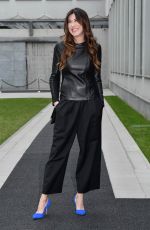VIRGINIA RAFFAELE at Emporio Armani Fashion Show at MFW in Milan 02/25/2018
