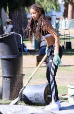 WILLOW and Jaden SMITH Out and About in Los Angeles 02/16/2018