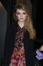 WILLOW HAND at Anna Sui Fall/Winter 2018 Fashion Show at NYFW in New York 02/12/2018
