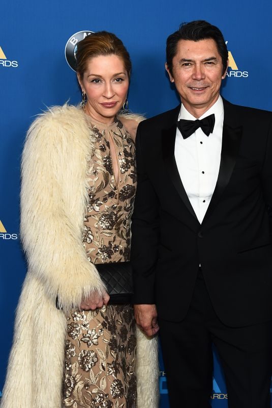 YVONNE PHILLIPS and Lou Diamond Phillips at 2018 Directors Guild Awards in Los Angeles 02/03/2018
