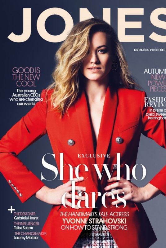 YVONNE STRAHOVSKI in Jones Magazine, February 2018