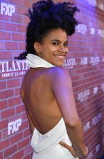 ZAZIE BEETZ at Atlanta TV Show Premiere in Los Angeles 02/19/2018