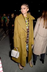 ZENDAYA at Burberry Show at London Fashion Week 02/17/2018
