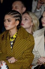 ZENDAYA at Burberry Show at London Fashion Week 02/17/2018