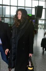 ZENDAYA COLEMAN Arrives at Heathrow Airport in London 02/19/2018