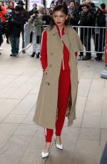 ZENDAYA COLEMAN Arrives at Michael Kors Fashion Show in New York 02/14/2018